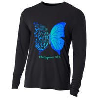 Can Do All Things Through Christ Who Strengthens Me I Gift Cooling Performance Long Sleeve Crew