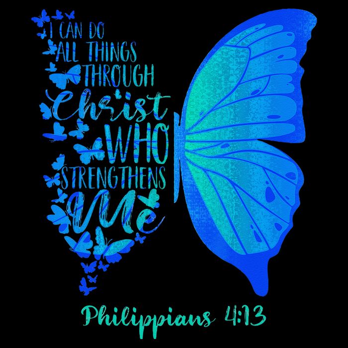 Can Do All Things Through Christ Who Strengthens Me I Gift Short Acrylic Beanie