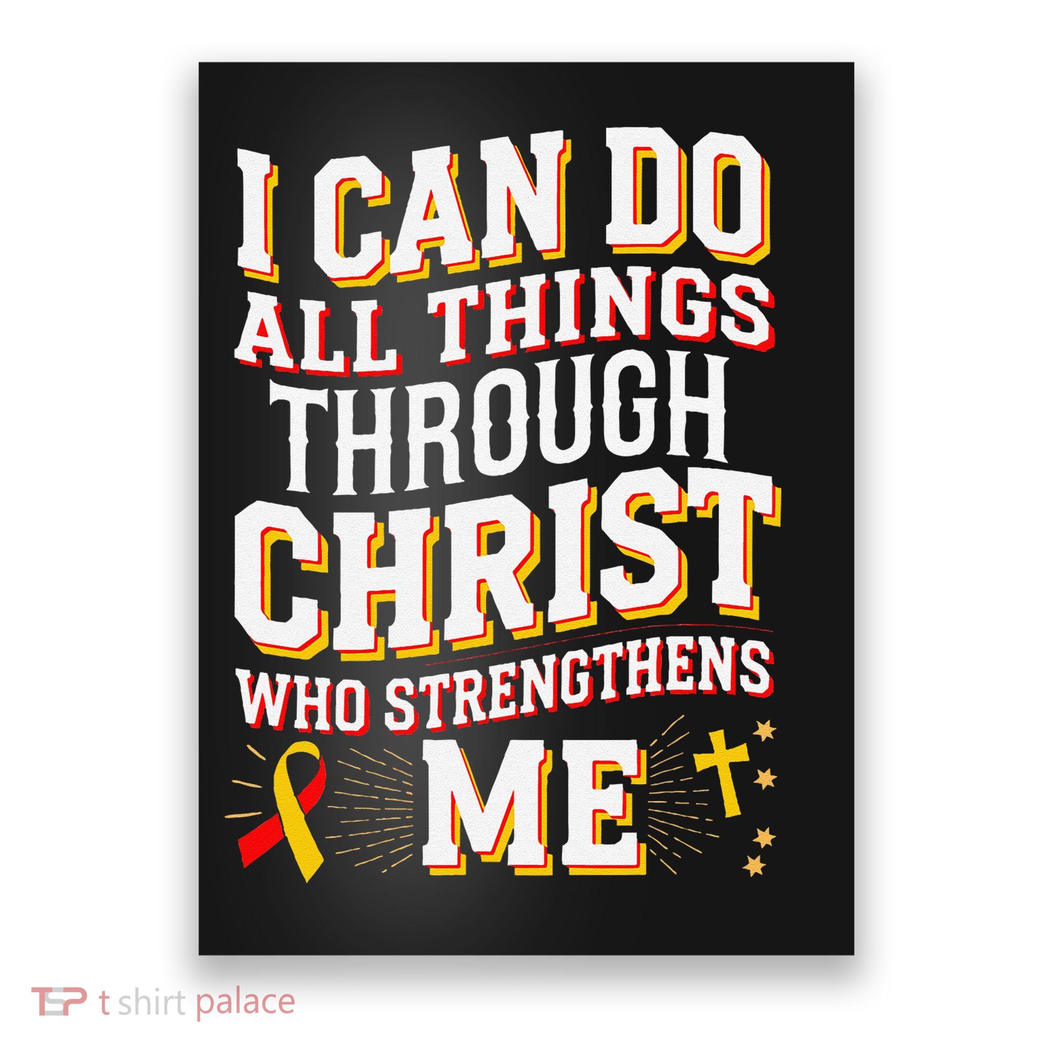 Can Do All Things Through Christ Hepatitis Awareness Poster