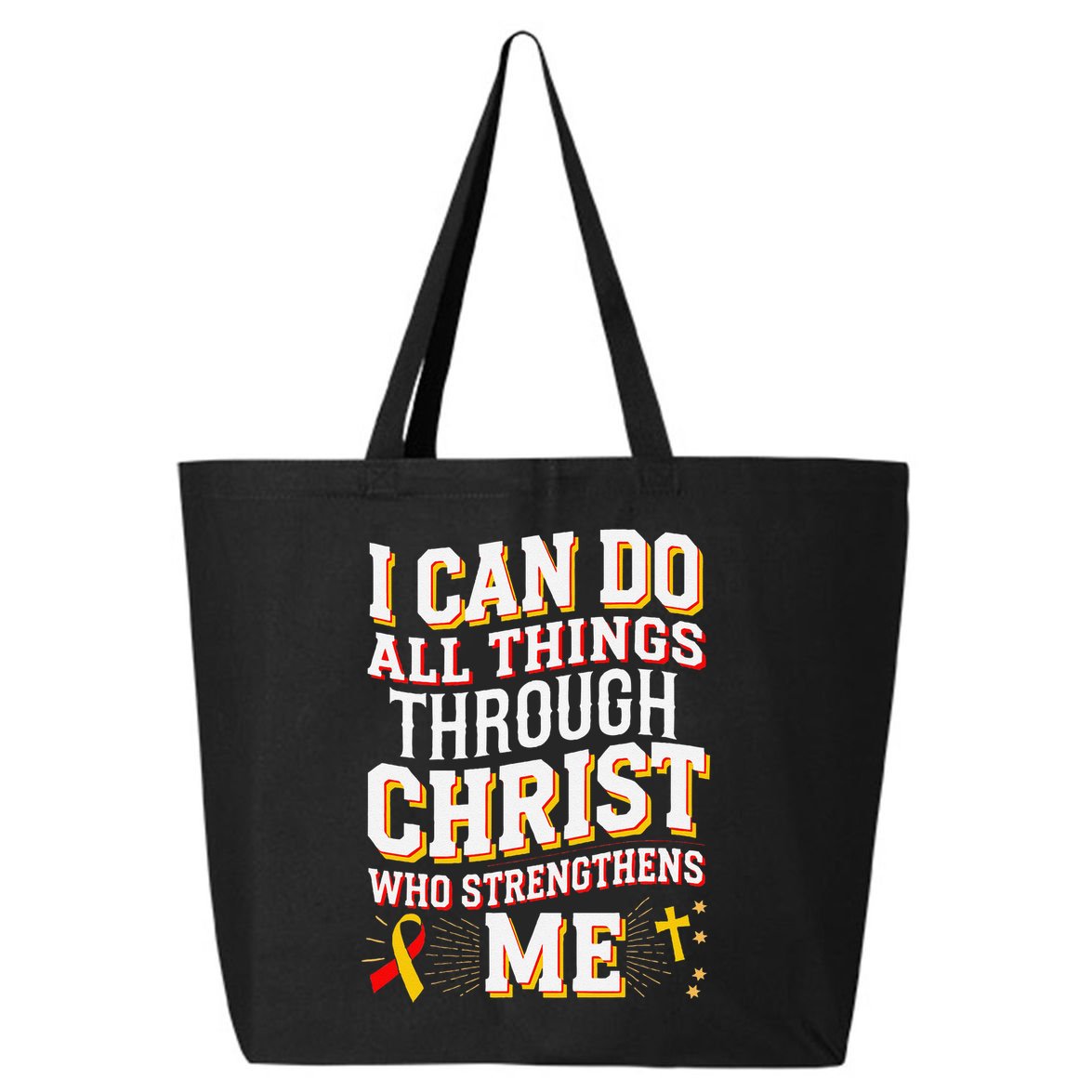 Can Do All Things Through Christ Hepatitis Awareness 25L Jumbo Tote