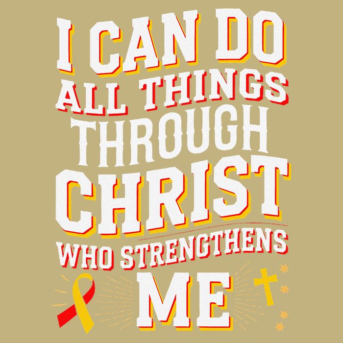 Can Do All Things Through Christ Hepatitis Awareness Cooling Performance Crew T-Shirt
