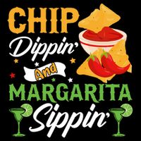 Chip Dippin' And Margarita Sippin Cinco De Mayo T Youth Performance Sprint T-Shirt