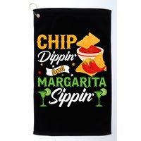 Chip Dippin' And Margarita Sippin Cinco De Mayo T Golf Towel