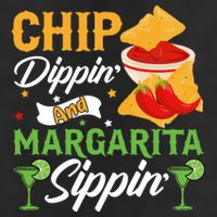 Chip Dippin' And Margarita Sippin Cinco De Mayo T Golf Towel