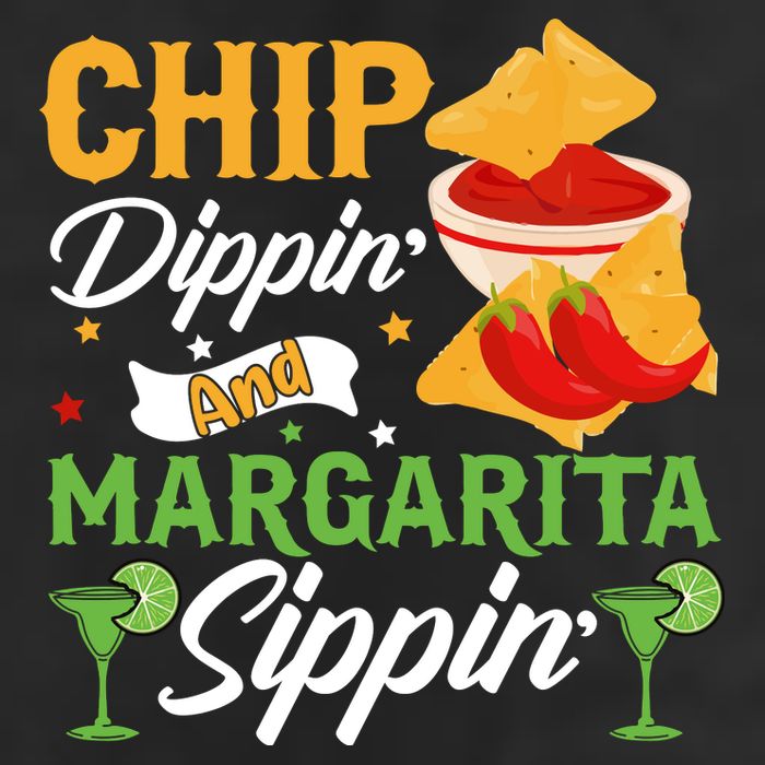 Chip Dippin' And Margarita Sippin Cinco De Mayo T Golf Towel