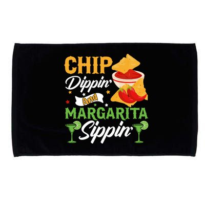 Chip Dippin' And Margarita Sippin Cinco De Mayo T Microfiber Hand Towel