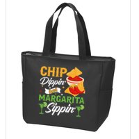 Chip Dippin' And Margarita Sippin Cinco De Mayo T Zip Tote Bag