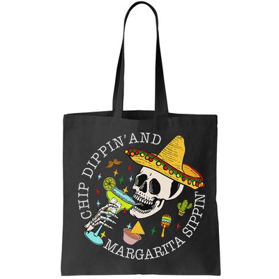 Chip Dippin And Margarita Sippin Cinco De Mayo Drinking Bag