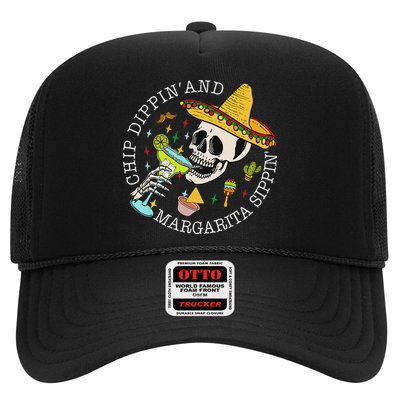 Chip Dippin And Margarita Sippin Cinco De Mayo Drinking Trucker Hat