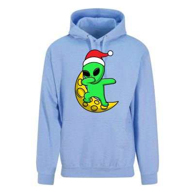 Cute Dabbing Alien Santa Claus Unisex Surf Hoodie