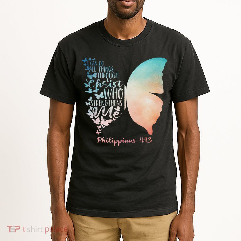 Can Do All Things Through Christ Who Strengthens Me Saying Tall T-Shirt
