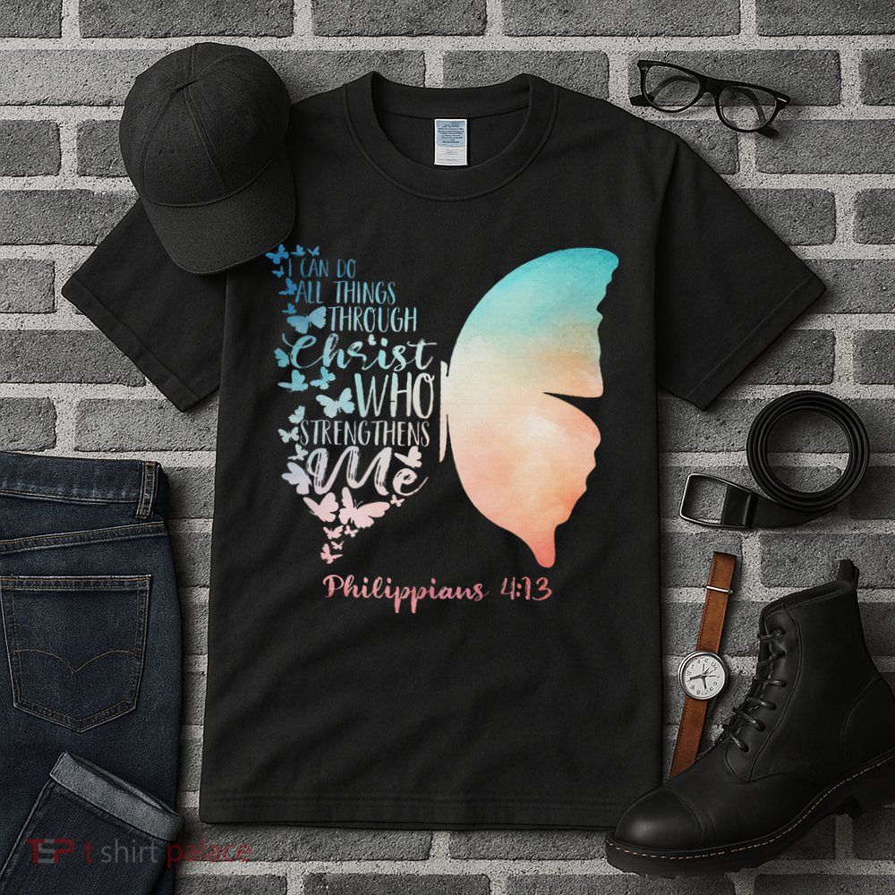 Can Do All Things Through Christ Who Strengthens Me Saying Tall T-Shirt