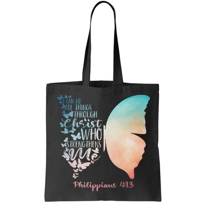 Can Do All Things Through Christ Who Strengthens Me Saying Bag