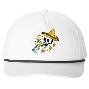 Chip Dippin And Margarita Sippin Cinco De Mayo Drinking Snapback Five-Panel Rope Hat