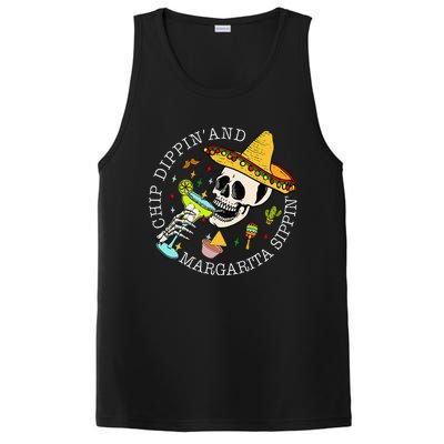 Chip Dippin And Margarita Sippin Cinco De Mayo Drinking PosiCharge Competitor Tank