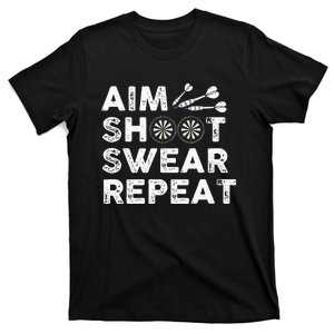 Cool Darts Art For Men Women Dart Player Throwing Sport T-Shirt