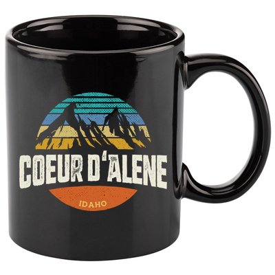 Coeur D Alene Gift Idaho Cool Gift 11oz C Handle Ceramic Mug