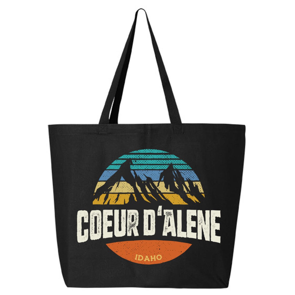 Coeur D Alene Gift Idaho Cool Gift 25L Jumbo Tote