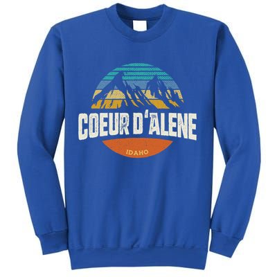 Coeur D Alene Gift Idaho Cool Gift Sweatshirt