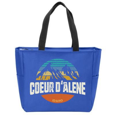 Coeur D Alene Gift Idaho Cool Gift Zip Tote Bag