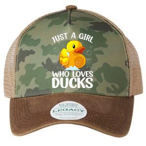 Cute Duck Art For Rubber Duck Lover Legacy Tie Dye Trucker Hat