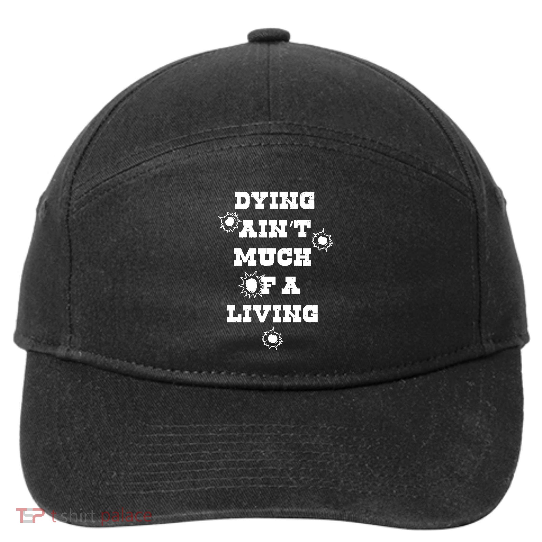 Clown Dying AinT Much Of A Living 7-Panel Snapback Hat