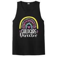 Childcare Director Appreciation Daycare Provider Rainbow PosiCharge Competitor Tank