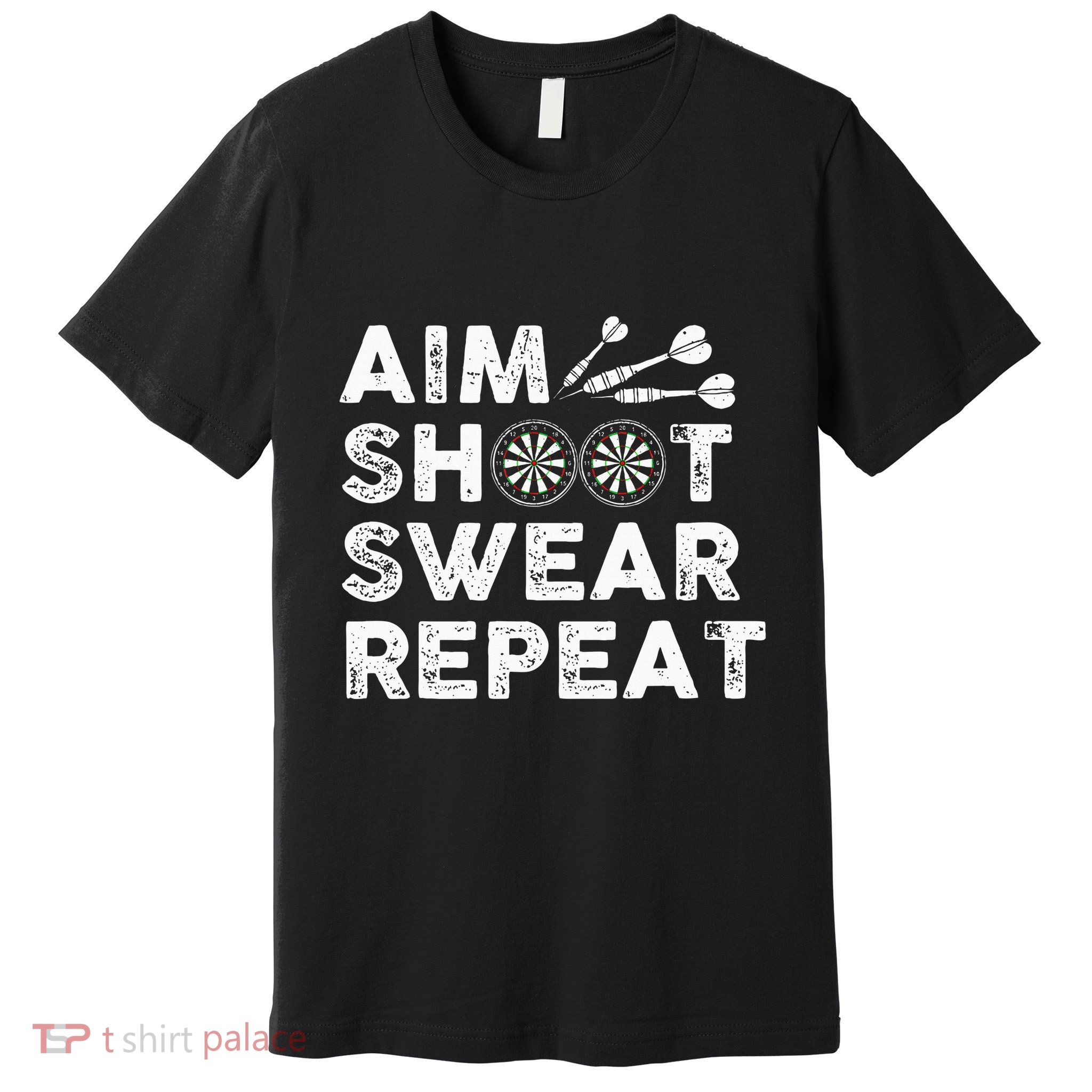 Cool Darts Art For Women Dart Player Throwing Sport Premium T-Shirt