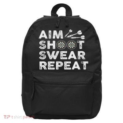 Cool Darts Art For Women Dart Player Throwing Sport 16 in Basic Backpack