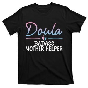 Cool Doula Art Mother Birth Worker Midwife Doula T-Shirt