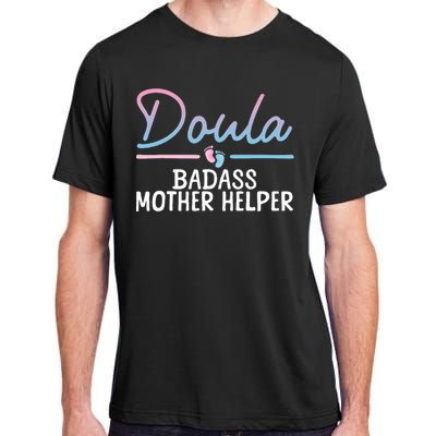 Cool Doula Art Mother Birth Worker Midwife Doula Adult ChromaSoft Performance T-Shirt