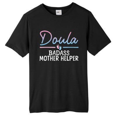 Cool Doula Art Mother Birth Worker Midwife Doula Tall Fusion ChromaSoft Performance T-Shirt