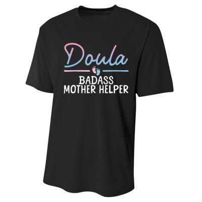 Cool Doula Art Mother Birth Worker Midwife Doula Performance Sprint T-Shirt