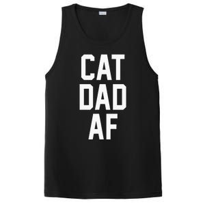 Cat Dad Af For Dads Of Cats PosiCharge Competitor Tank