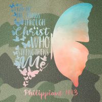 Can Do All Things Through Christ Who Strengthens Me Saying Legacy Tie Dye Trucker Hat