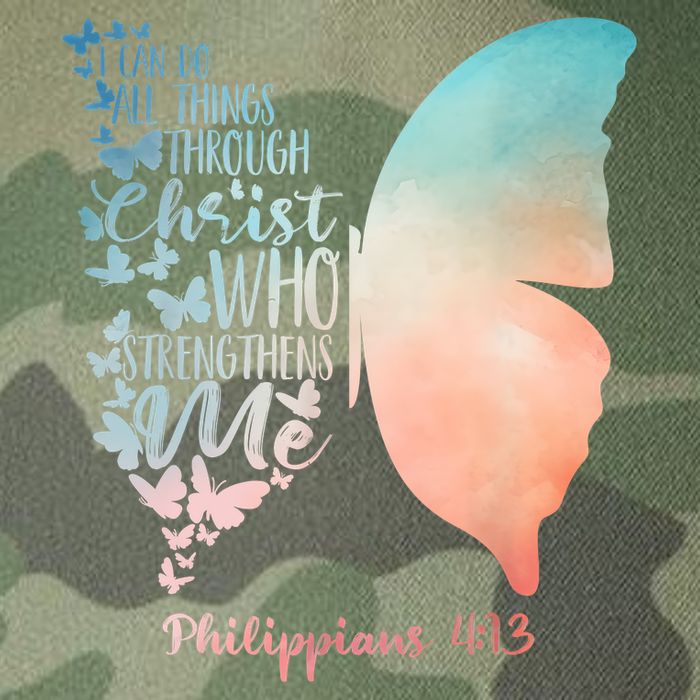 Can Do All Things Through Christ Who Strengthens Me Saying Legacy Tie Dye Trucker Hat