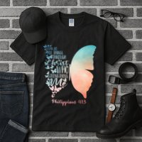Can Do All Things Through Christ Who Strengthens Me Saying Tall T-Shirt