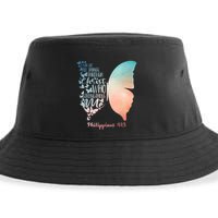 Can Do All Things Through Christ Who Strengthens Me Saying Sustainable Bucket Hat