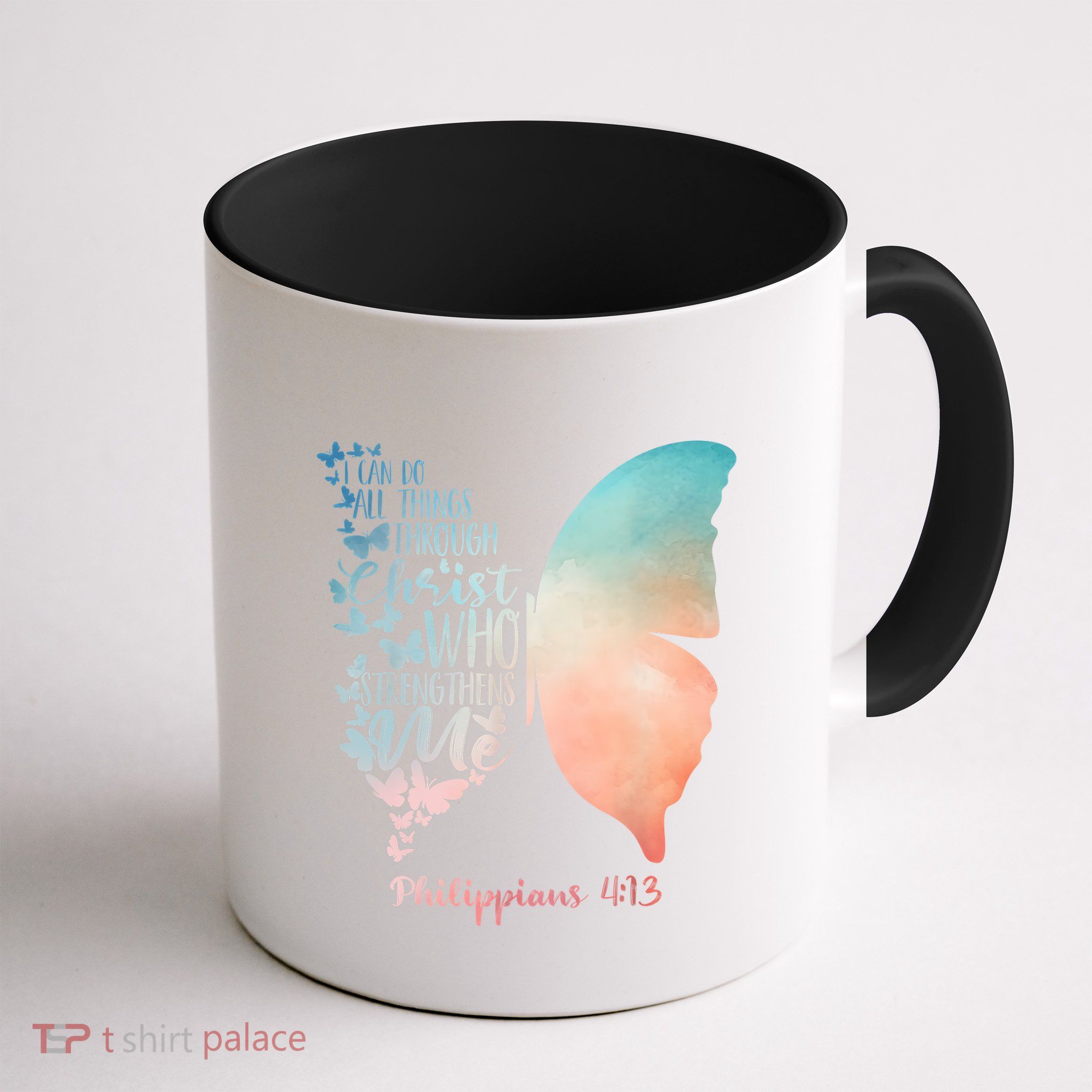Can Do All Things Through Christ Who Strengthens Me Saying Mug