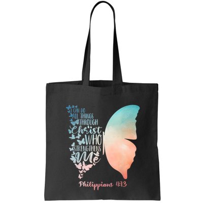 Can Do All Things Through Christ Who Strengthens Me Saying Bag