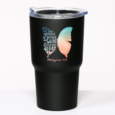 Can Do All Things Through Christ Who Strengthens Me Saying Tumbler