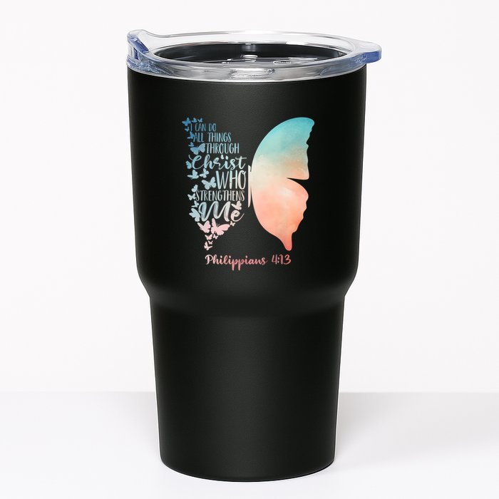 Can Do All Things Through Christ Who Strengthens Me Saying Tumbler