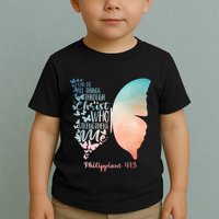 Can Do All Things Through Christ Who Strengthens Me Saying Toddler T-Shirt