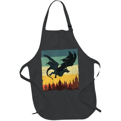 Cool Dragon Art For Women Mythical Vintage Dragon Lover Apron