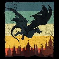 Cool Dragon Art For Women Mythical Vintage Dragon Lover Bag