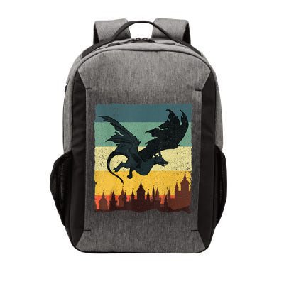Cool Dragon Art For Women Mythical Vintage Dragon Lover Vector Backpack