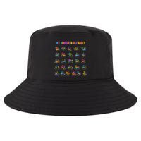 Cool Dinosaur Alphabet Back To School Cool Comfort Performance Bucket Hat