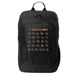 Cool Dinosaur Alphabet Back To School City Backpack