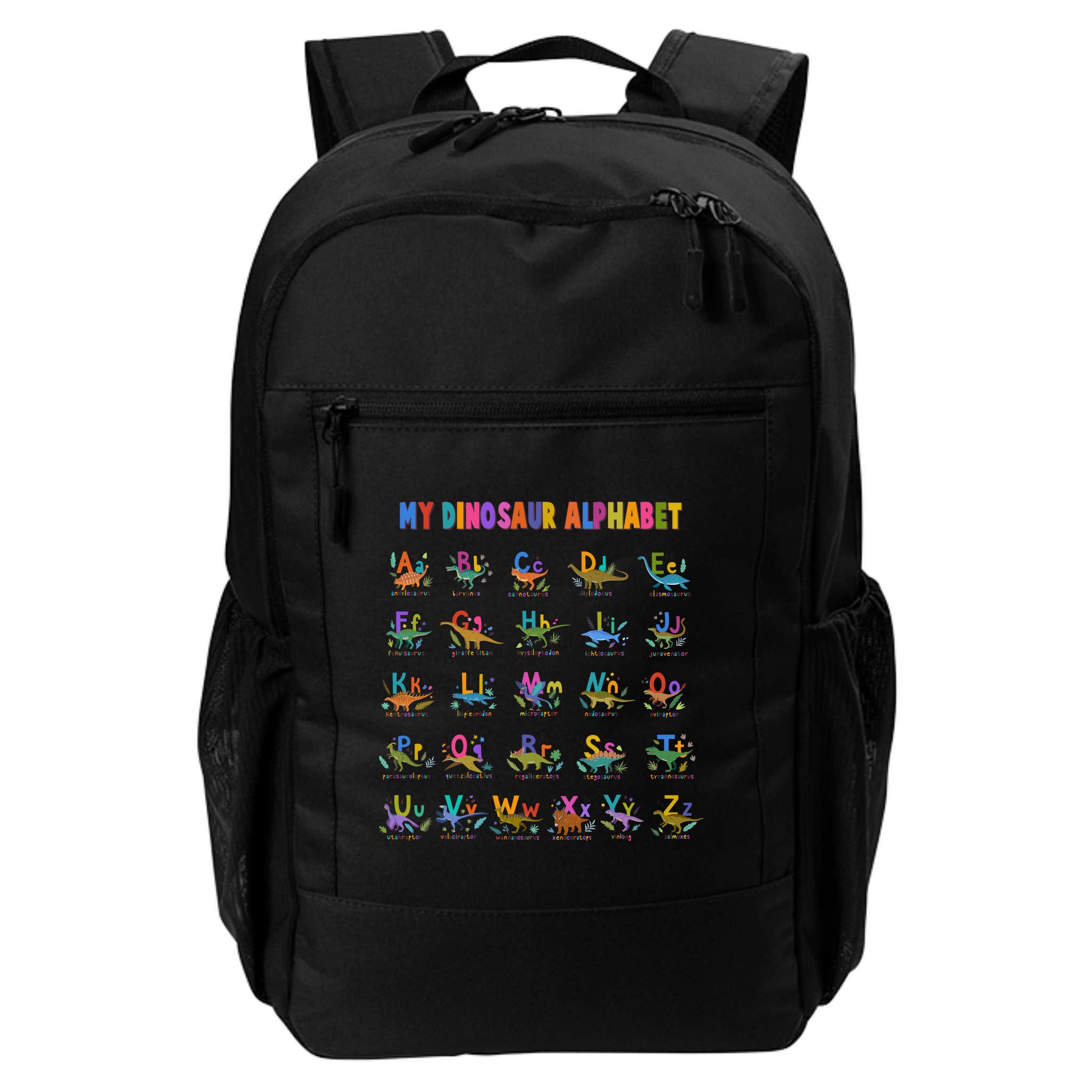 Cool Dinosaur Alphabet Back To School Backpack