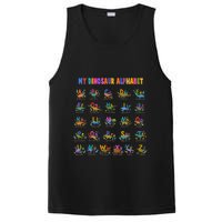 Cool Dinosaur Alphabet Back To School PosiCharge Competitor Tank